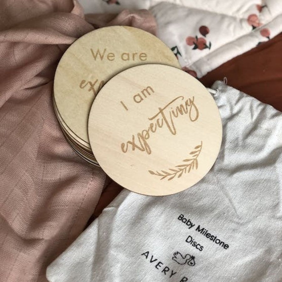 Nursery Avery Row | Pregnancy Milestone Discs