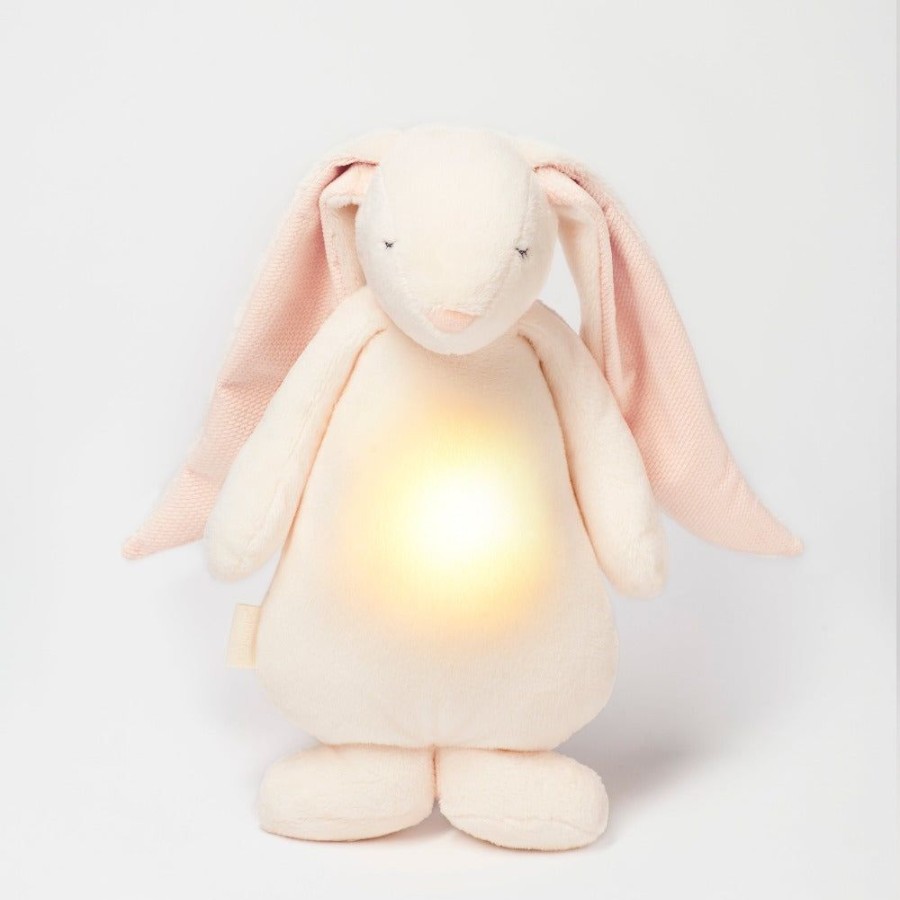 Nursery Moonie | Humming Bunny With A Lamp - Powder