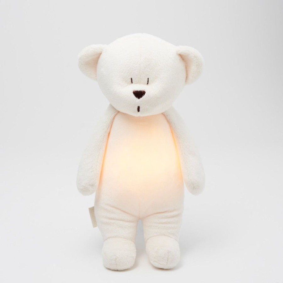 Nursery Moonie | Humming Bear With A Lamp - Cream