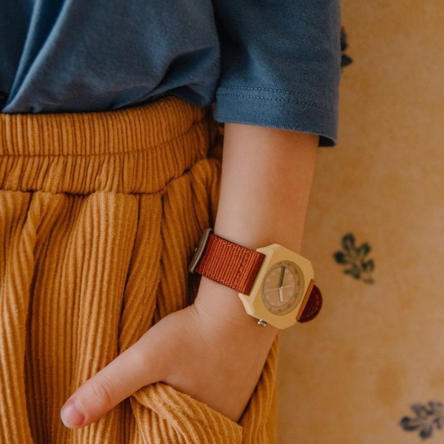 Wear Mini Kyomo | Watch - Cherry Bomb (Removable Straps)