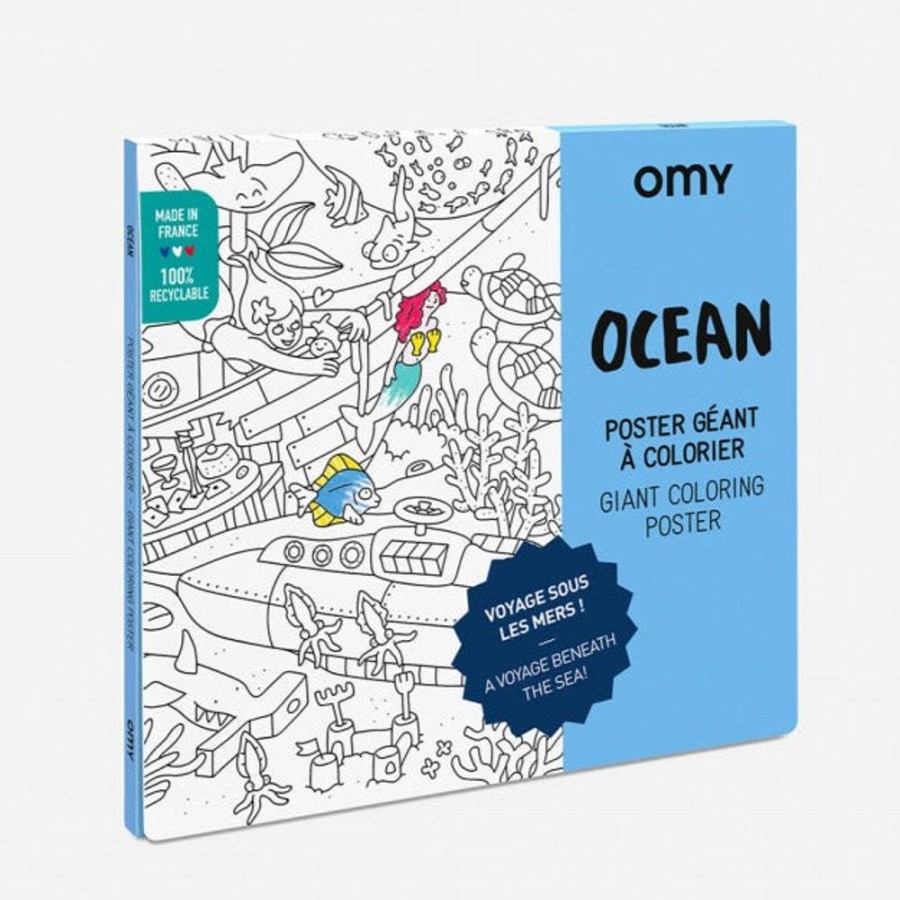 Play OMY | Giant Colouring Poster - Ocean