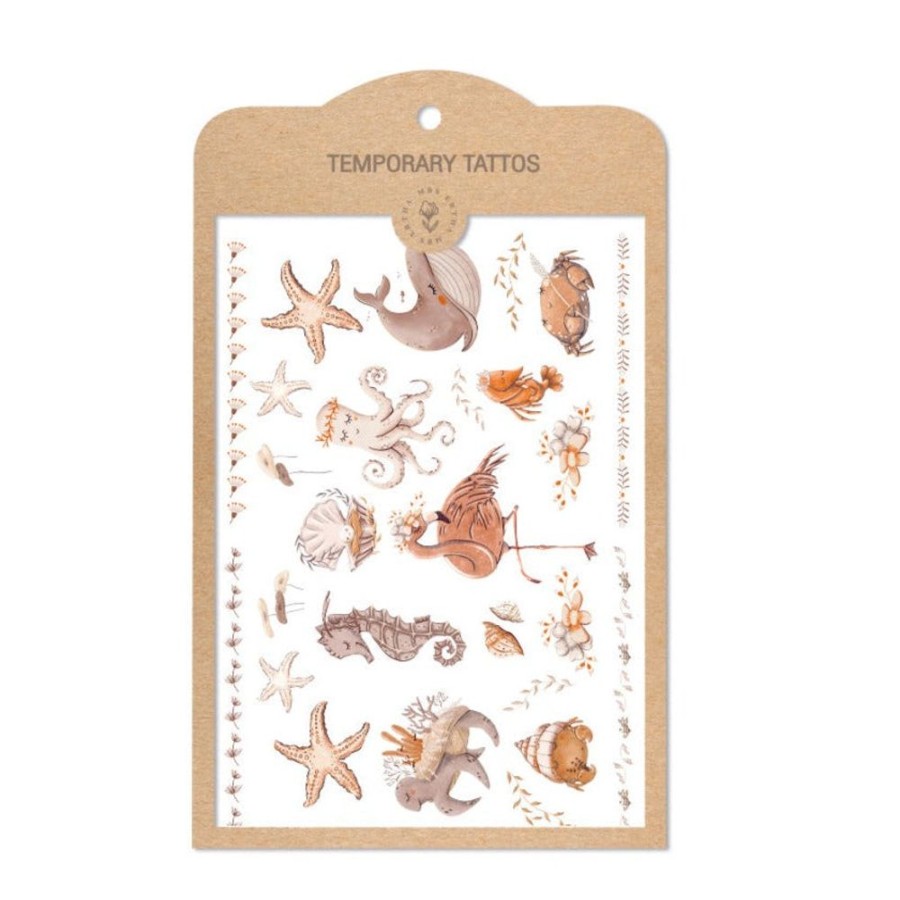 Wear Mrs Ertha | Temporary Tattoos - Set Flamingo