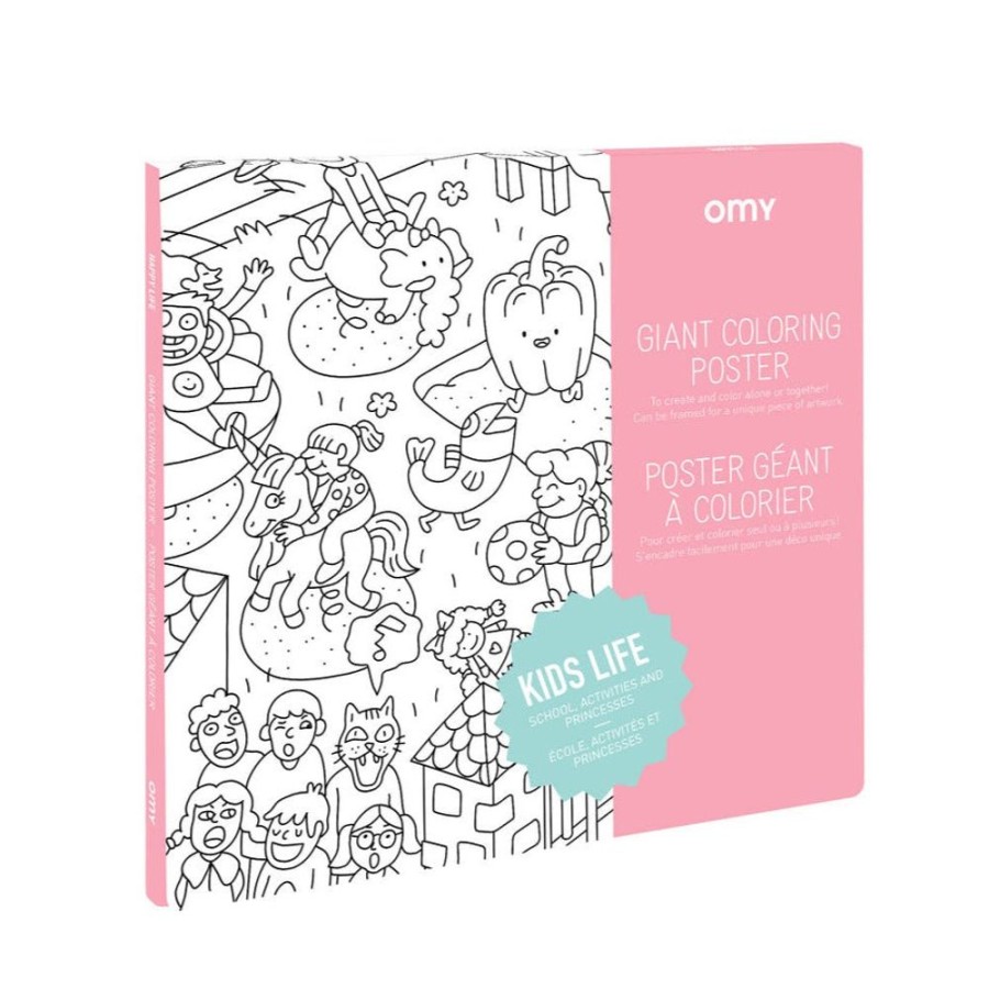 Play OMY | Giant Colouring Poster - Kids Life