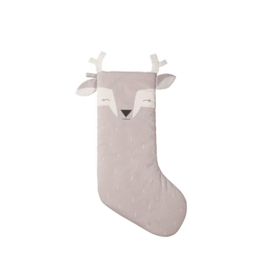 Nursery Fabelab | Christmas Stocking Deer - Pink