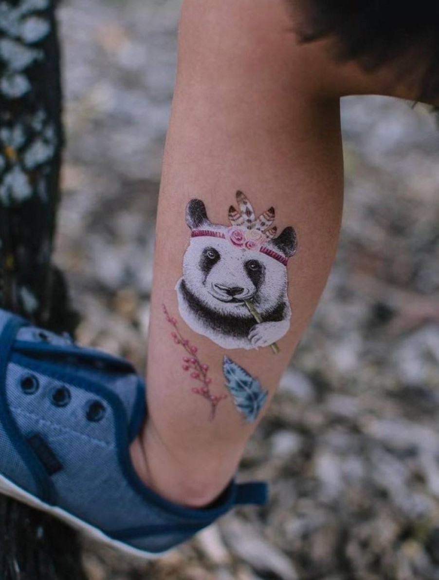 Wear Ducky Street | Temporary Tattoos - Boho Panda