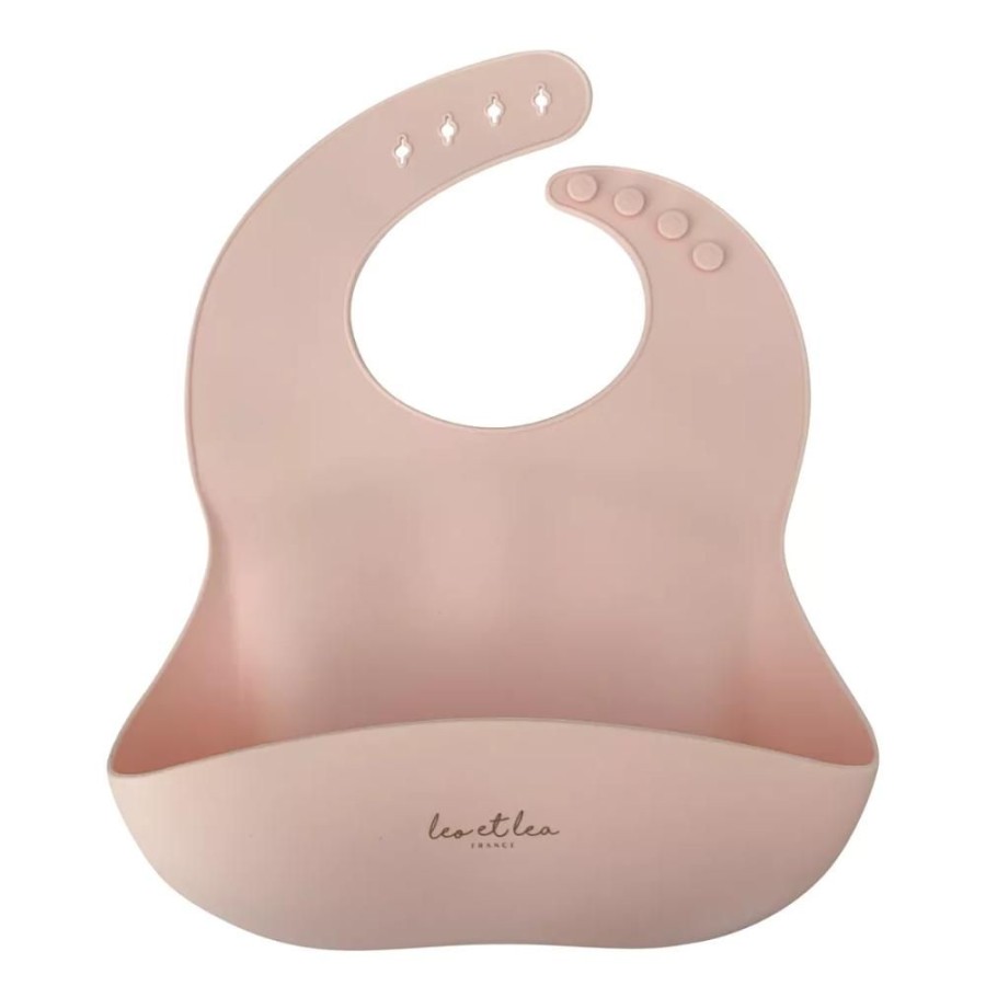 Eat Leo et Lea | Silicone Bib - Dusty Rose