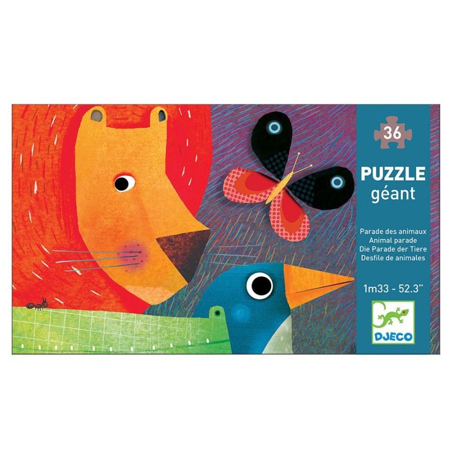 Play Djeco | Giant Puzzle - Animal Parade