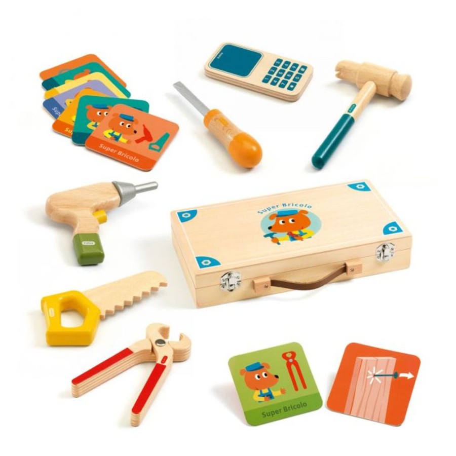 Play Djeco | Role Play - Super Bricolo Tool Box