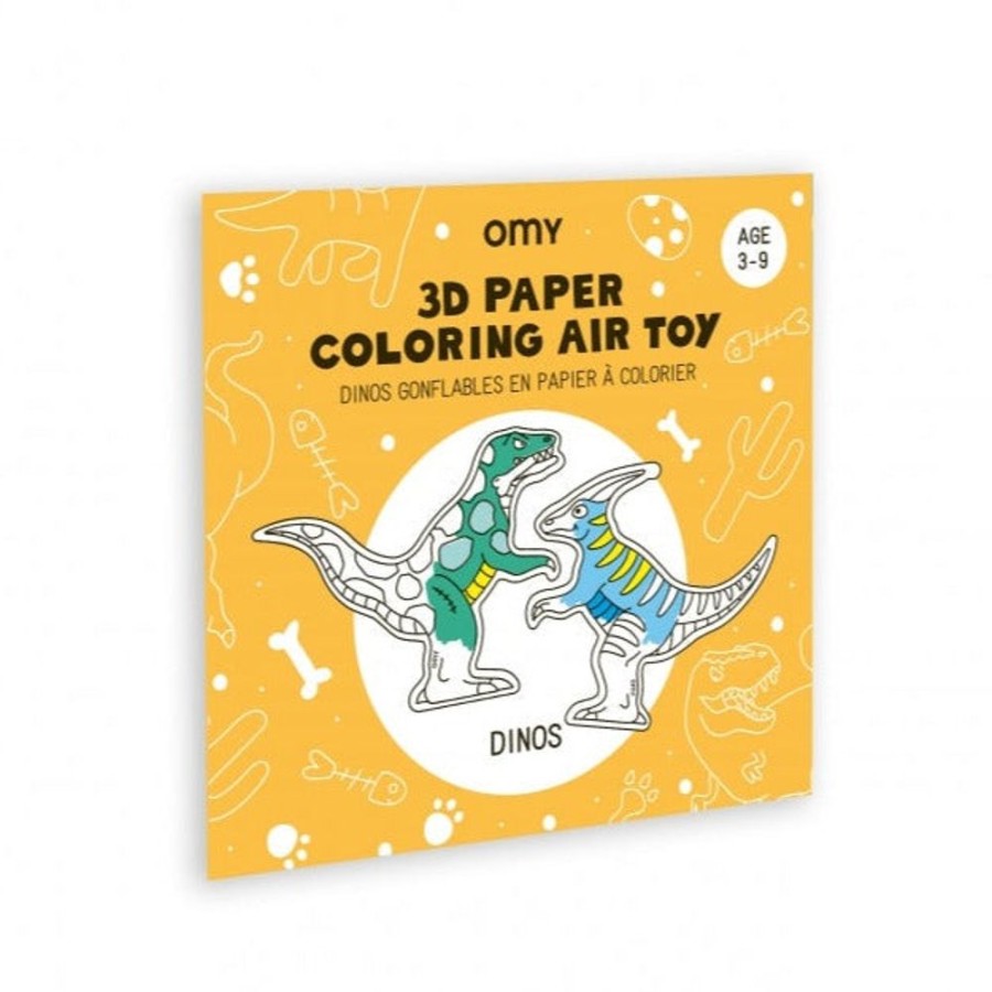 Play OMY | 3D Colouring Air Toy - Dinos