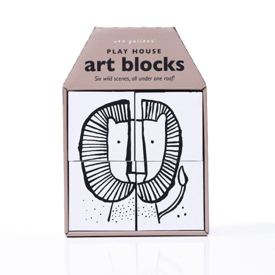 Play Wee Gallery | Play House Art Blocks - Wild