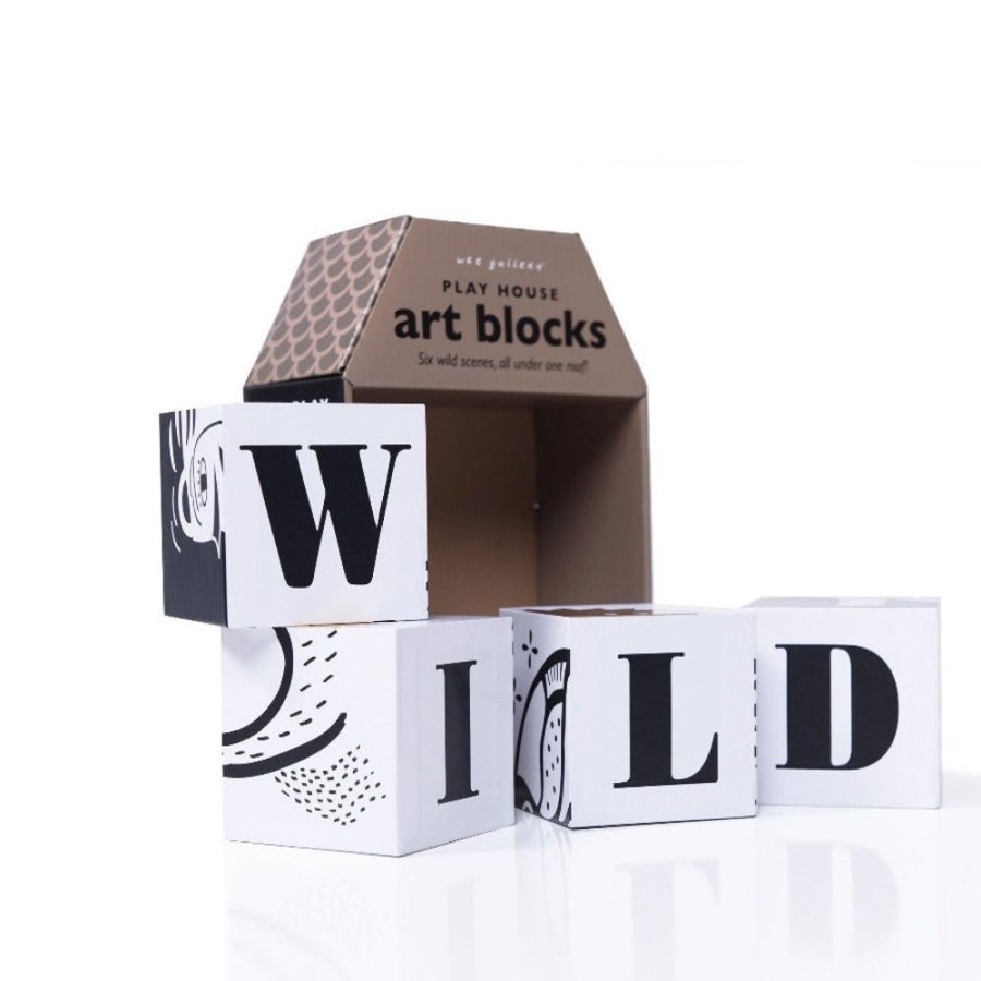 Play Wee Gallery | Play House Art Blocks - Wild