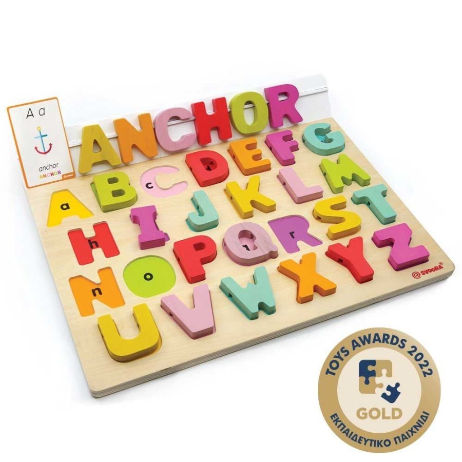 Play Svoora | Wooden Alphabet Puzzle - English Words