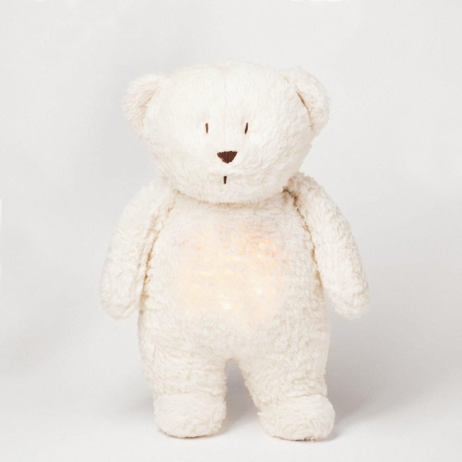 Play Moonie | Organic Humming Bear With A Lamp - Polar