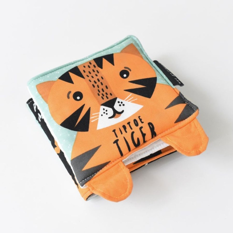 Play Wee Gallery | Soft Book - 'Tip Toe Tiger'