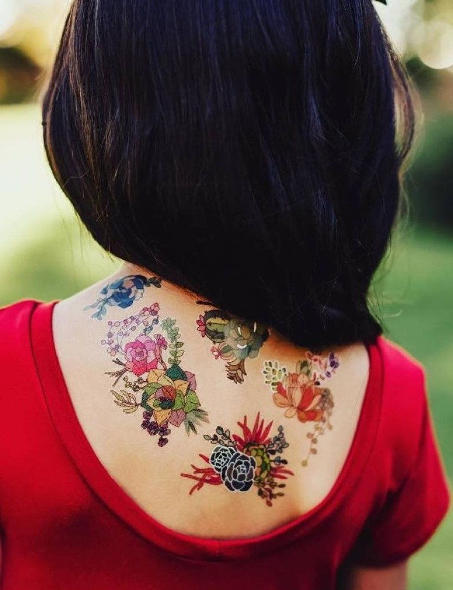 Wear Ducky Street | Temporary Tattoos - Succulents