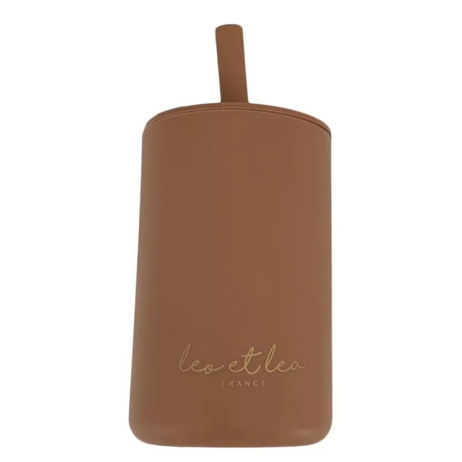 Eat Leo et Lea | Silicone Cup With Straw - Earth