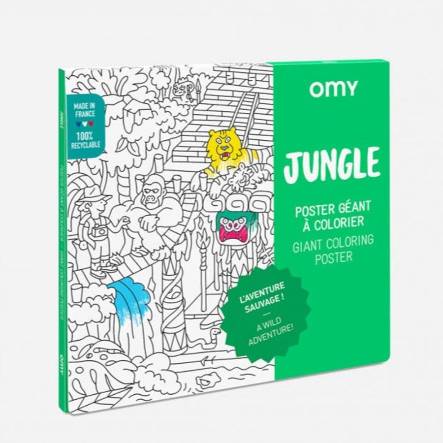 Play OMY | Giant Colouring Poster - Jungle