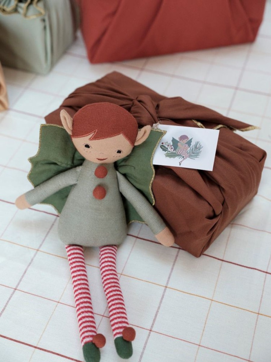 Nursery Fabelab | Christmas Elf Doll- Christmas Spirit